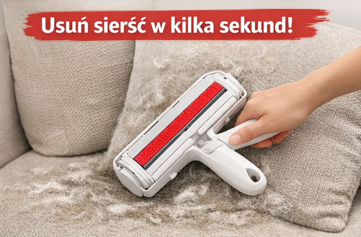 Roller do usuwania sierści psów i kotów