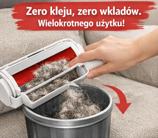 Roller do usuwania sierści psów i kotów